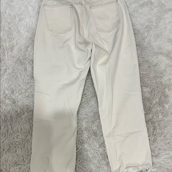 Zara high waist raw edge jeans - Picture 4 of 6